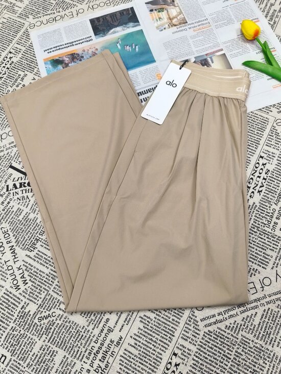ALO Yoga Pants - ALO Yoga Gravel Suit Up Trouser XXS~XS😄Straight Leg Pants 30" Inseam (Regular)